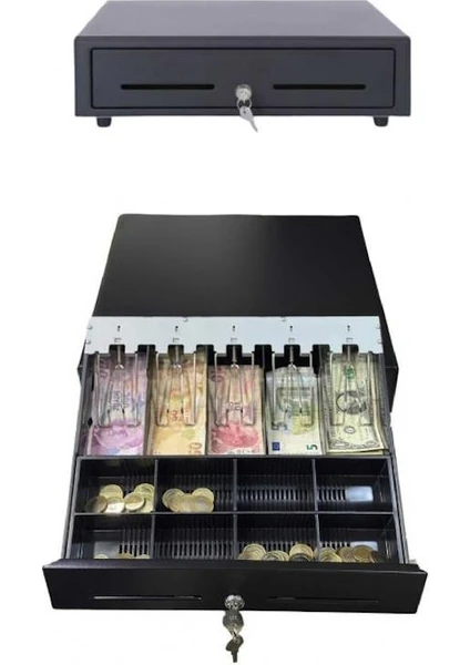 MK-410 Metal Para &Ccedil;ekmecesi 5 G&ouml;zl&uuml; Metal